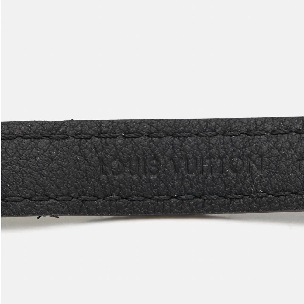 Louis Vuitton Damier Graphite Sign It Double Wrap Bracelet